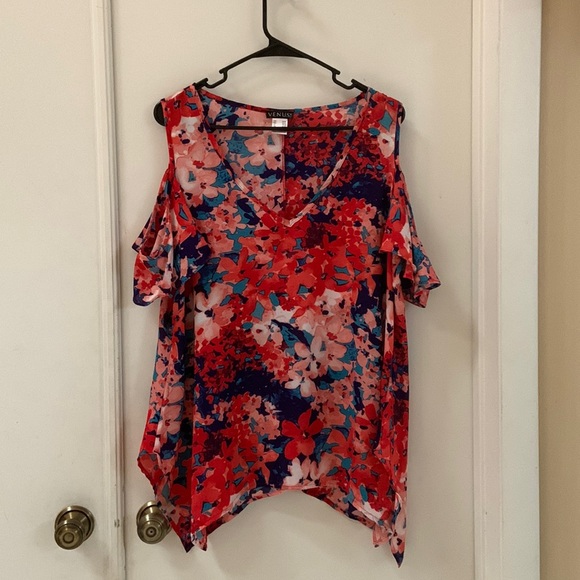 Venus Women’s Open Shoulder Blouse - Picture 1 of 5